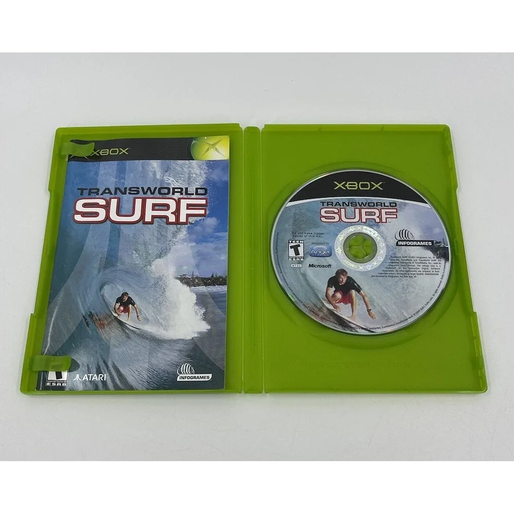 TransWorld‎ Surf (Microsoft Xbox, 2001) Atari - CIB Complete!